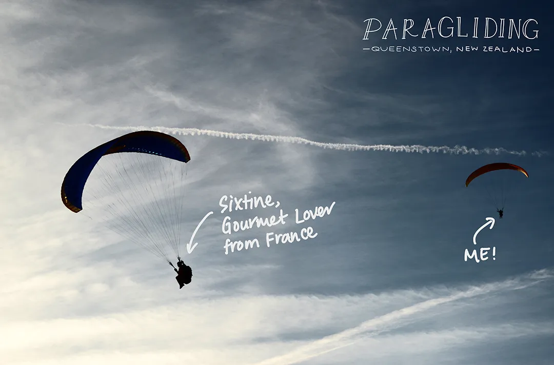 Adventurers exploring a vibrant local neighborhood together